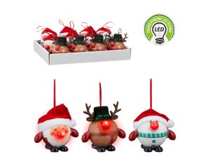 Hangdeco Kerst LED 10x10cm