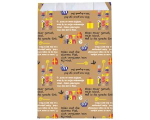 Geschenkzakjes Sint Liedjes 21x30cm