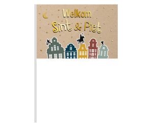 Zwaaivlaggetje Sint & Piet
