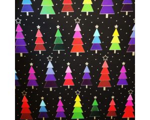 Toonbankrol Kerst Nachtboom 150mx30cm