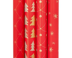 Kerstpapier Timeless 1,5mx70cm