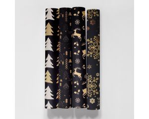 Kerstpapier Shining X-mas 1,5mx70cm