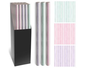 Kaft/kadopapier 2mx70cm STRIPES