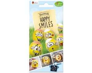 Banderol Happy Smiles 12 stuks