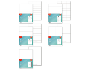 Pakket Printeretiketten