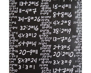 Kaftpapier Mathematics 5mx50cm
