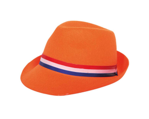 Trilby Hoed Oranje