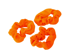 Scrunchies Oranje 3 stuks