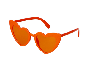 Bril Oranje Hart