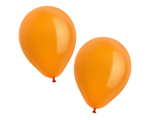 Ballonnen Oranje 10 stuks - 30cm