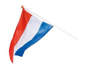 Vlag Rood Wit Blauw 100x150cm