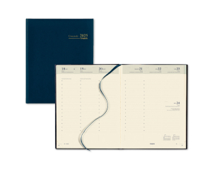 Bureau Agenda Lima Concorde Blauw - 1 week per 2 pagina's