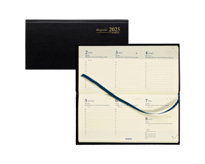 Zak Agenda Lima Breprint Zwart - 1 week per 2 pagina's