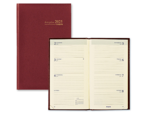 Zak Agenda Lima Interplan Rood NL - 1 week per 2 pagina's