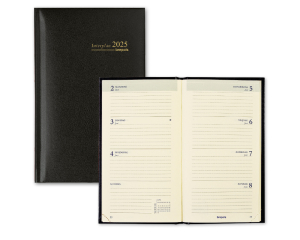Zak Agenda Lima Interplan Zwart NL - 1 week per 2 pagina's