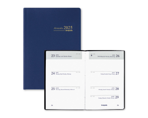Zak Agenda Seta Armada Blauw - 1 week per 2 pagina's