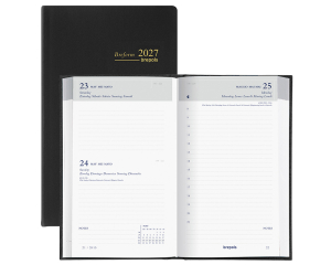 Zak Agenda Seta Breform Zwart - 1 dag per pagina