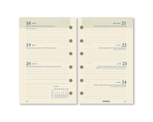 Vulling Brefax 27 - 1 week per 2 pagina's