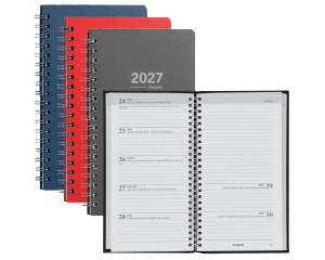 Zak Agenda Polypro Notavision Assorti - 1 week per 2 pagina's