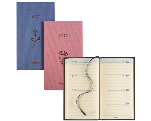 Zak Agenda Interplan Aurelia Assorti - 1 week per 2 pagina's