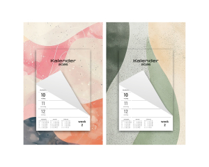 Wand/weekkalender Interior