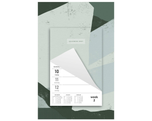 Wand/weekkalender Modern
