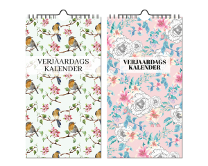 Verjaardagskalender Birds and Garden