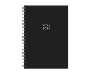 Planner spiraal SOHO Black - 20x16cm