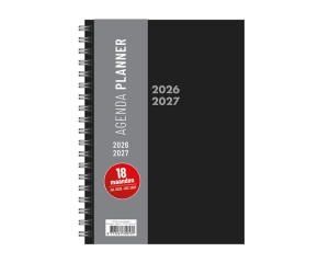 Planner spiraal SOHO Black - 20x16cm