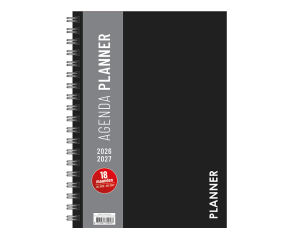 Planner spiraal SOHO Black - 29x21cm