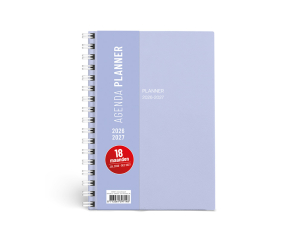 Planner spiraal SOHO Pastel blauw - 22x16cm
