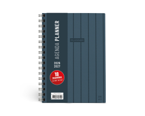 Planner spiraal Blaze petrol - 22x16cm