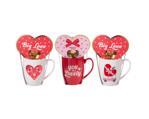 Mok Love for You met chocolaatjes - 50gram