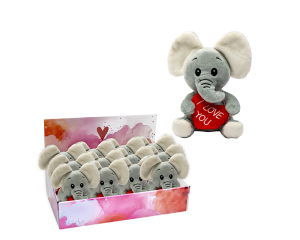 Knuffel Olifant I Love You - 12cm