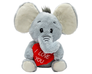 Knuffel Olifant I Love You - 30cm