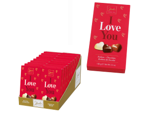 Chocolade bonbons Hamlet I love you - 100gram
