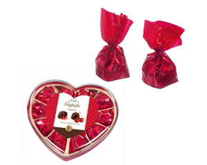 Chocolade bonbons Cupido Cherry - 125gram