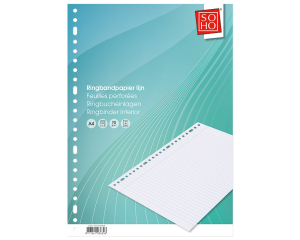 Ringbandpapier 23-rings lijn 100 vellen