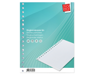 Ringbandpapier 17-rings lijn 100 vellen