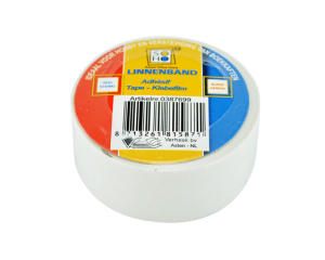 Linnenband wit 19mmx3m