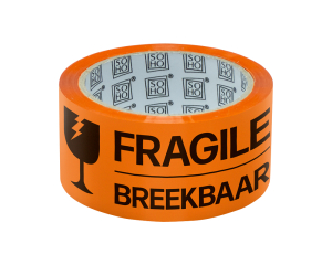 Verpakkingstape breekbaar 48mmx60m