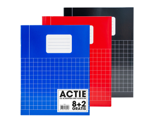 10-pak Schriften A5 ruit 10mm Basic