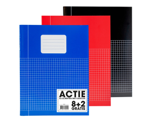 10-pak Schriften A5 ruit 5mm Basic