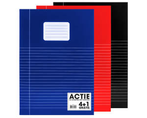 5-pak Schriften A4 lijn Basic