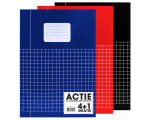 5-pak Schriften A4 ruit 10mm Basic