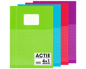 5-pak Schriften A4 ruit 5mm Trend