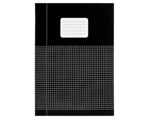 5-pak Schriften A4 ruit 5mm Zwart