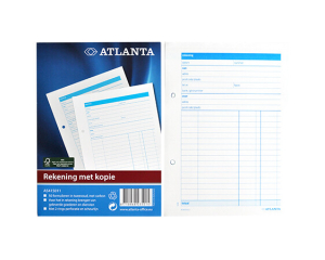 Atlanta A5 Rekening met kopie