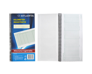 Atlanta Kilometerregistratie - 297x125mm