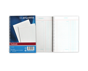 Atlanta A5 Kasboek - spiraal